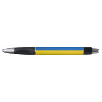 Stylo patriotique avec drapeau d'Ukraine