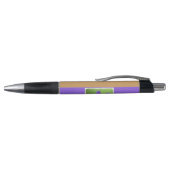 Stylo Peinture Iris Violet - Art Fleur Originale (Haut)