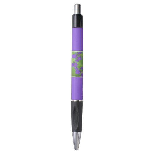 Stylo Peinture Iris Violet - Art Fleur Originale (Devant (Vertical))