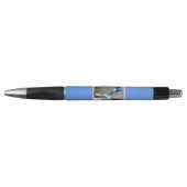 Stylo Peinture Jay Bleu - Art Oiseau Original (Devant)