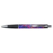 Stylo Peintures à teintes pourpres modernes (Dos)