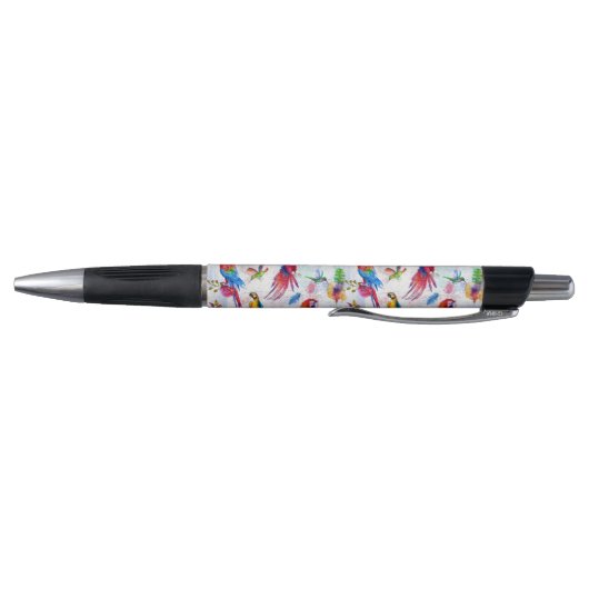 Stylo Perroquets de style d'aquarelle (Bas)