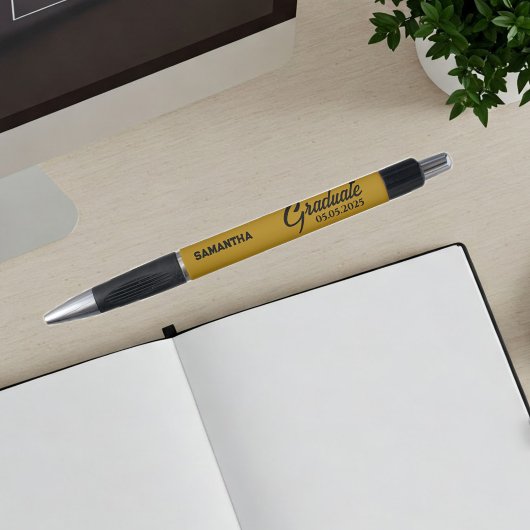 Stylo Personalized Graduate Pen - Custom Name & Date  