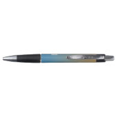 Stylo Personalized Name Blue peach sunset   (Dos)