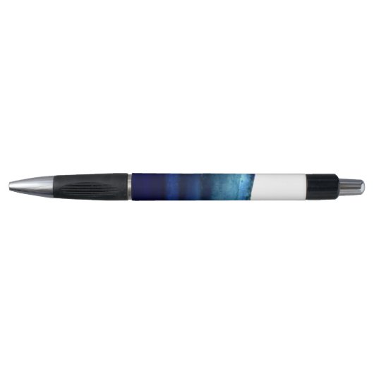 Stylo Personnalisé | Agate bleue (Devant)