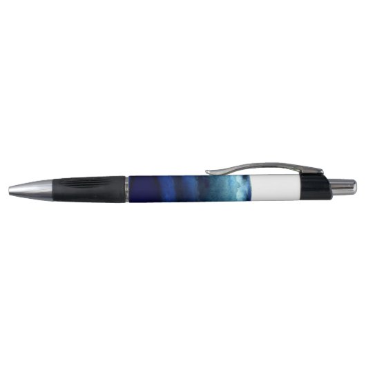 Stylo Personnalisé | Agate bleue (Haut)