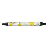 Stylo personnalisé d'impression de citron (Devant)