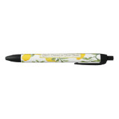 Stylo personnalisé d'impression de citron (Bas)