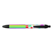 Stylo personnalisé drôle et coloré (Dos)