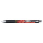 Stylo personnalisé Motif Tulipes rouges (Dos)