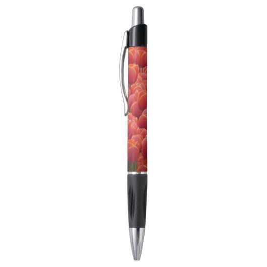 Stylo personnalisé Motif Tulipes rouges (Haut (Vertical))