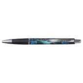 Stylo Petit chiot et elfe de Noël (Dos)