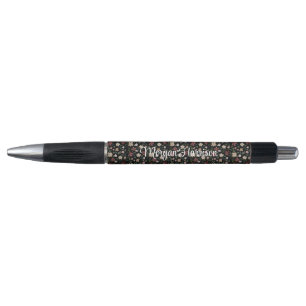 Stylo petites fleurs