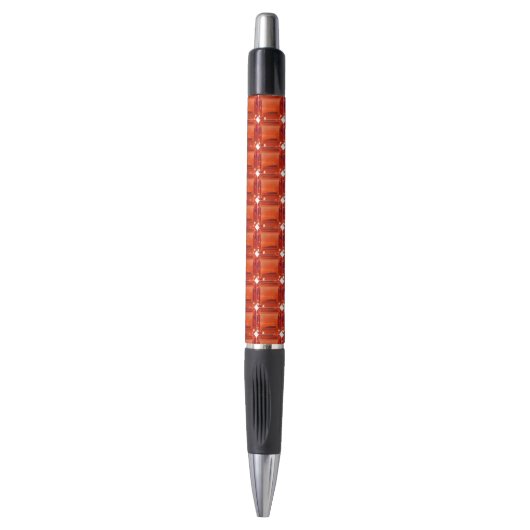 Stylo Pierre orange (Devant (Vertical))