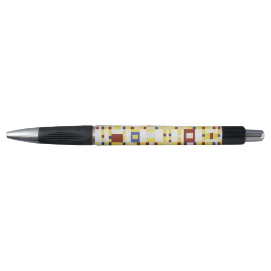 Stylo Piet Mondrian Broadway Boogie Woogie Art Abstrait (Devant)
