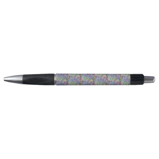 Stylo Pinceau abstrait de crocus de printemps (Devant)
