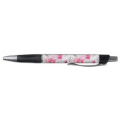 Stylo Pivoine Rose Florale (Bas)
