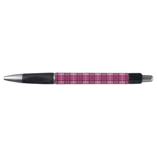 Stylo Pixel Plaid_Magenta-Black (Devant)