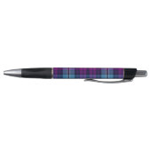 Stylo Plaid personnalisé violet bleu écossais Tartan (Bas)