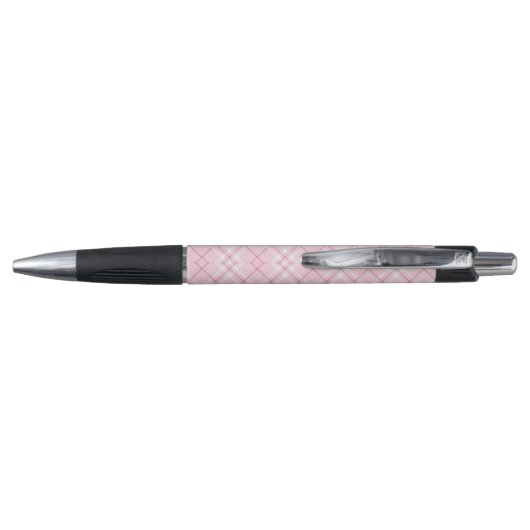 Stylo Plaid rose-clair (Dos)
