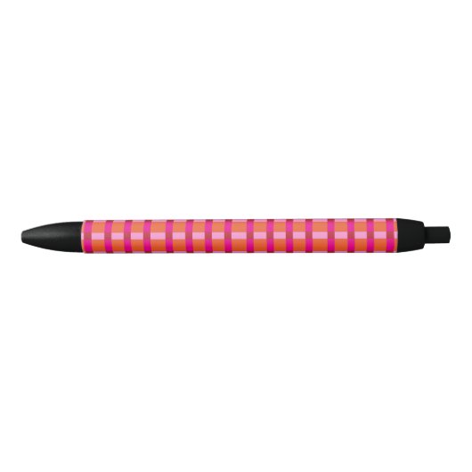 Stylo plat Fuchsia et Tangerine (Devant)