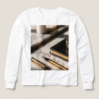 Stylo-plume Luxueux en Or sur Bureau !