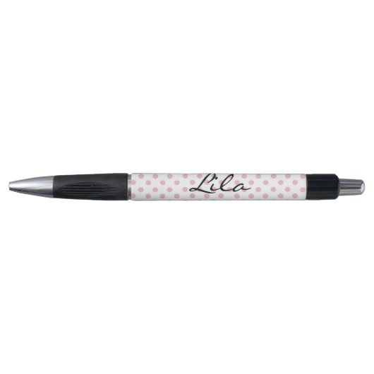 Stylo Pointe Rose Personnalisé (Devant)