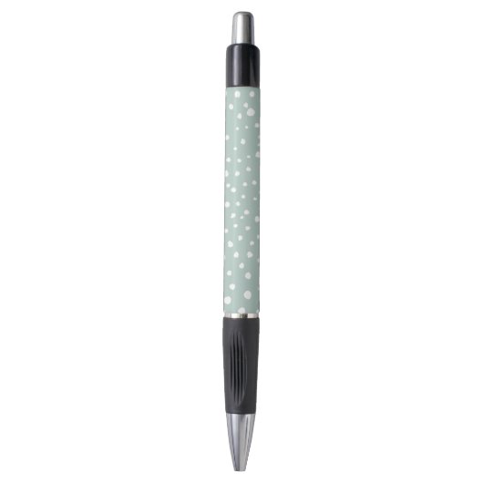 Stylo Points Dalmatiens verts, Points Dalmatiens, Pots D (Devant (Vertical))