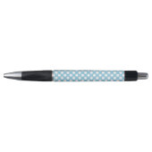 Stylo Pois Bleus, Motif Pointe Polka, Points, Pointe (Devant)