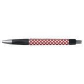 Stylo Pois rouges, Motif à points polka, points, pointil (Devant)
