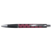 Stylo Polka noire croise sur mûrier (Dos)