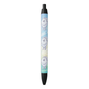 Stylo Pom Pom Blanc Cute