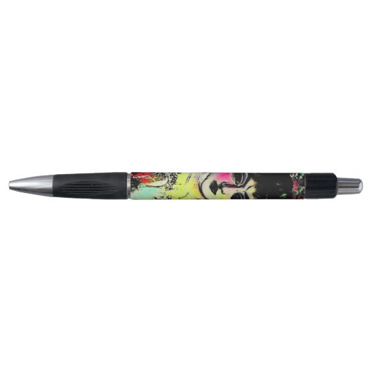 Stylo Portrait de Beauté Gothique (Devant)