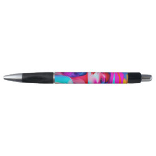 Stylo Portrait de Neon Pop Art