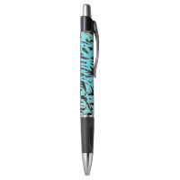 Poster de animal turquoise Abstrait