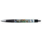 Stylo Poulet de dragon vert hiver (Devant)