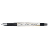 Stylo pour événement de reconnaissance | Accent or (Devant)