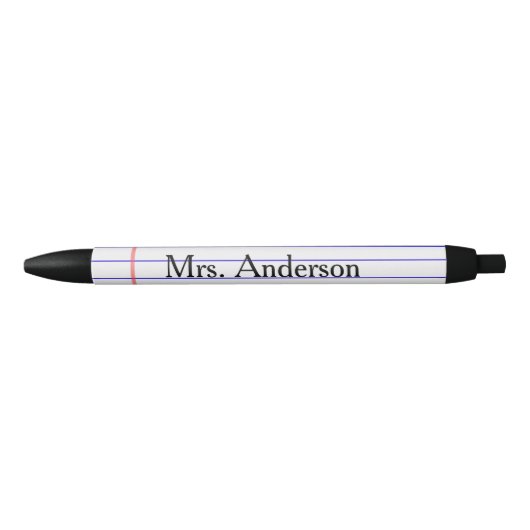 stylo pour professeur de carnet (Devant)