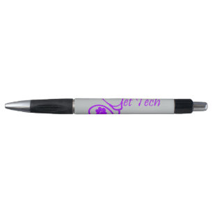 Stylo pourpre de conception de stéthoscope de