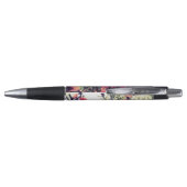 Stylo Prairie de fleurs roses jolies (Dos)