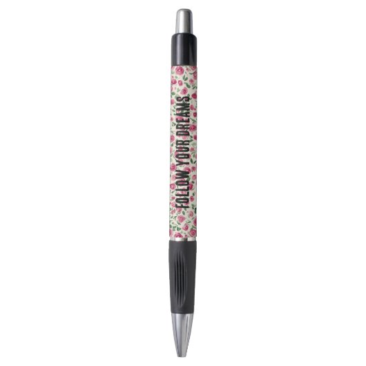 Stylo Pretty Pink Roses (Devant (Vertical))