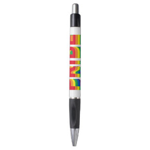 Stylo Pride lgbt lgbtq queer gay rainbow couleurs rétro
