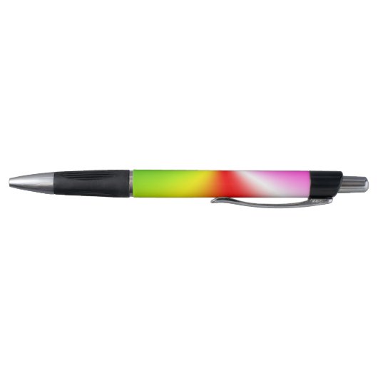 Stylo Prisme arc-en-ciel Abstraite avec nom (Bas)