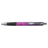 Stylo Purple Pink Ombre faux parties scintillant scintil (Dos)