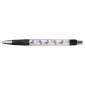 STYLO PURPLE VERT JAUNE MARDI GRAS MOTIF (Devant)