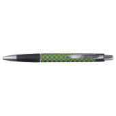 STYLO PURPLE VERT JAUNE MARDI GRAS MOTIF (Dos)