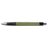 STYLO PURPLE VERT JAUNE MARDI GRAS MOTIF (Devant)