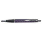 STYLO PURPLE VERT JAUNE MARDI GRAS MOTIF (Dos)