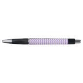 Stylo Purple Zigzag, Purple Chevron, Motif géométrique (Devant)