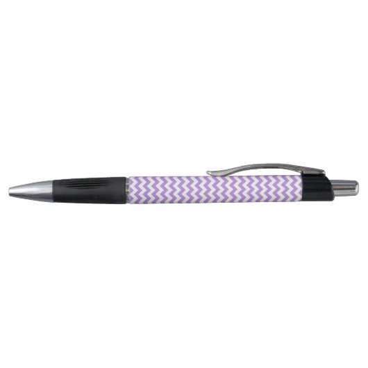 Stylo Purple Zigzag, Purple Chevron, Motif géométrique (Haut)